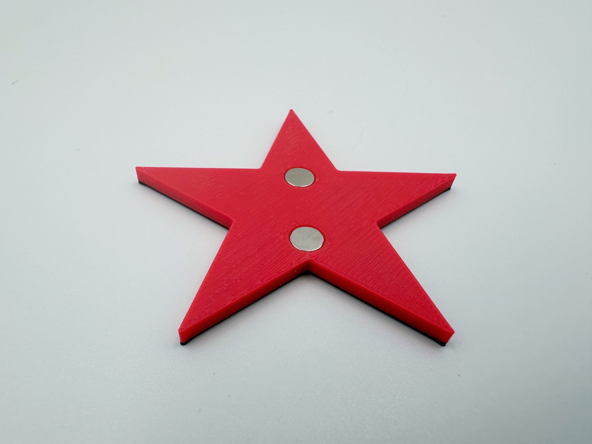 Nam châm tủ lạnh hình ngôi sao năm cánh 5x2mm