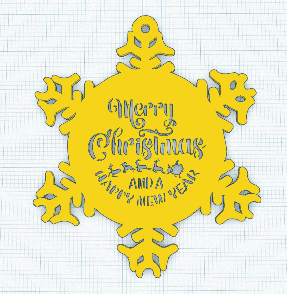 Đồ trang trí Giáng sinh dễ in 3D