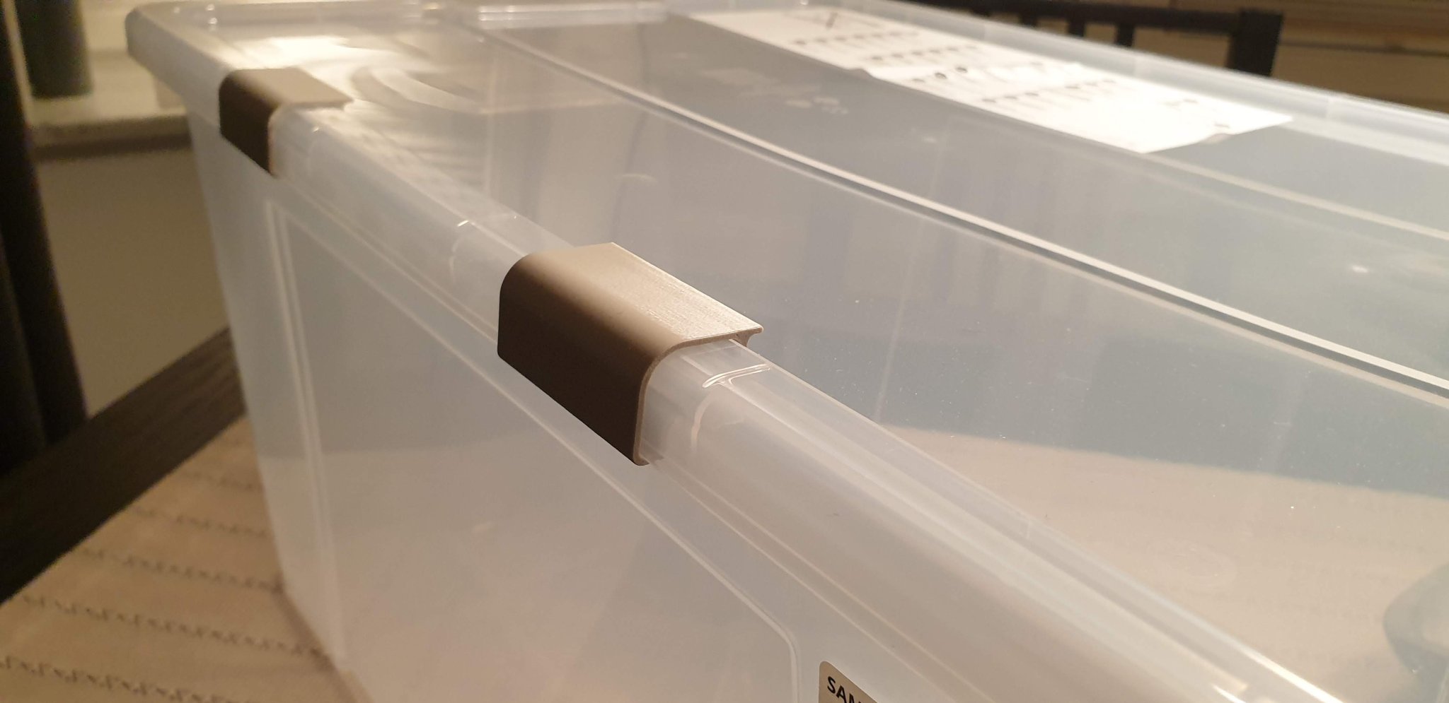 Cặp kẹp nắp cho hộp IKEA Samla kích thước 5/11/22L & 45/65L