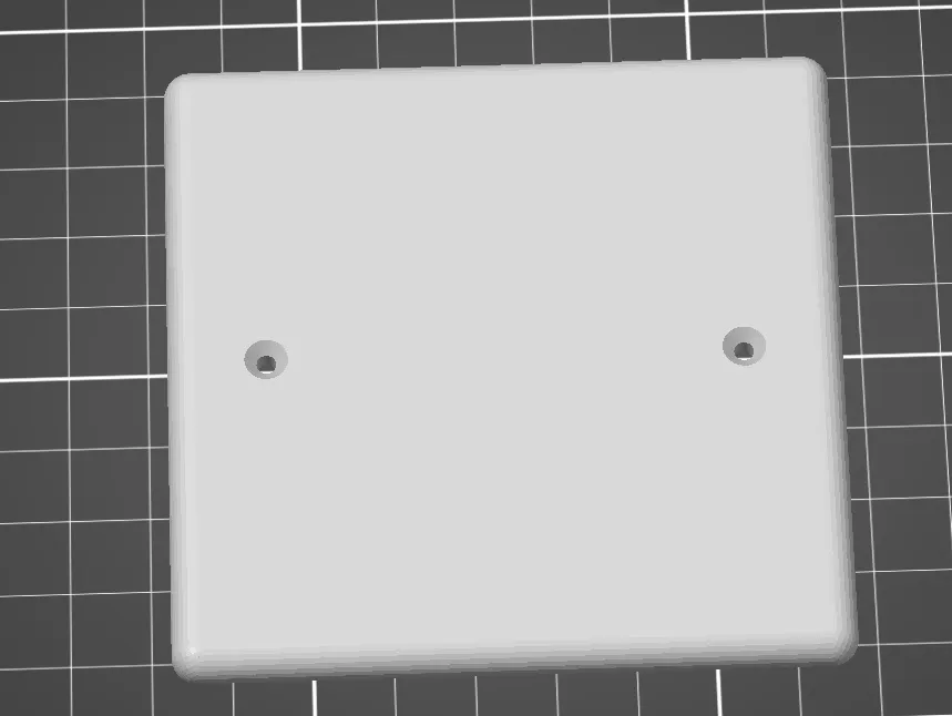 Nắp hộp điện lắp đặt hình vuông