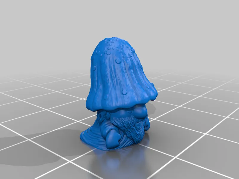Nhân vật nấm nhỏ Shroomlet in resin