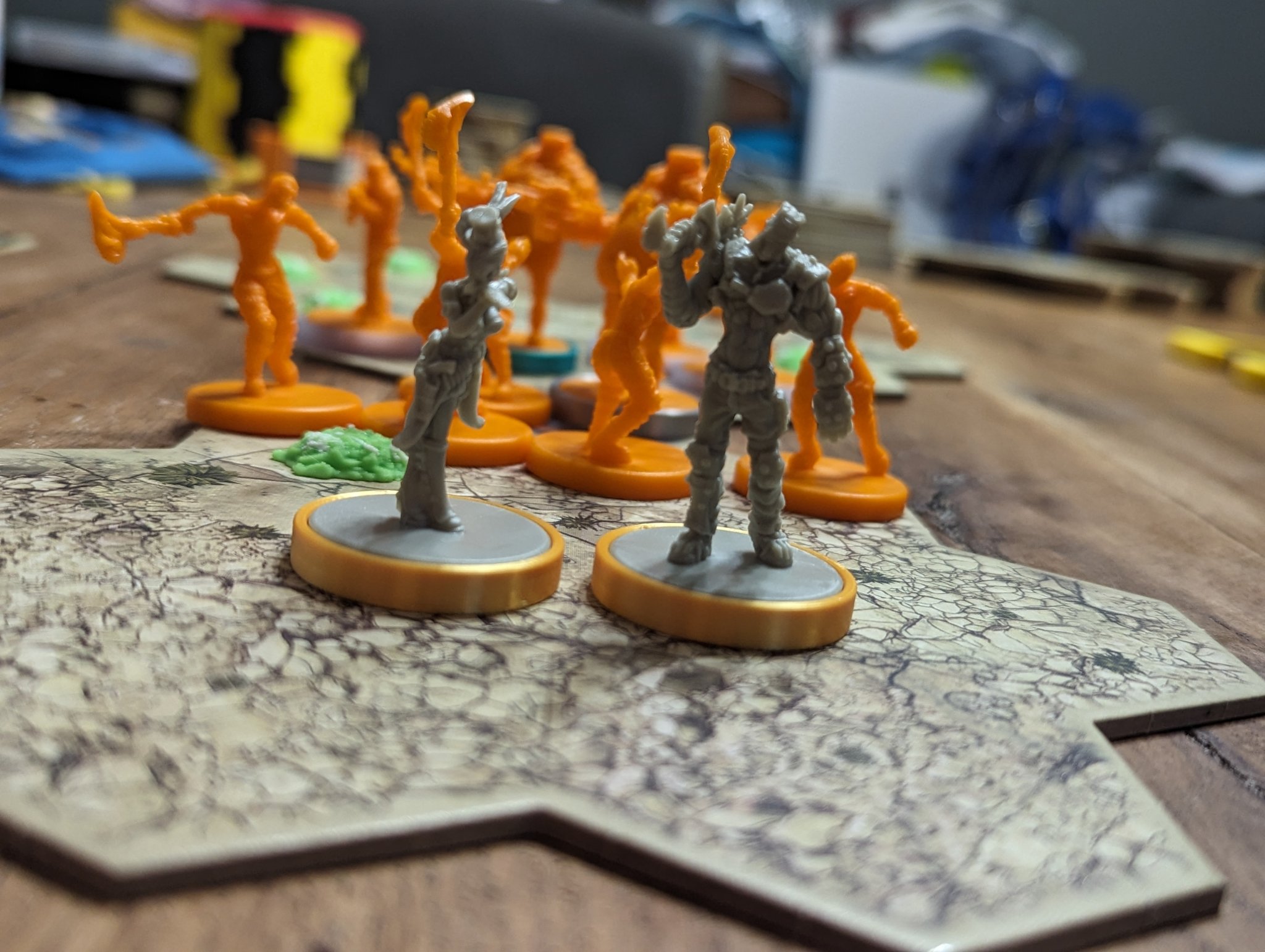 Vòng trạng thái hiển thị hiệu ứng nguyên tố trong game