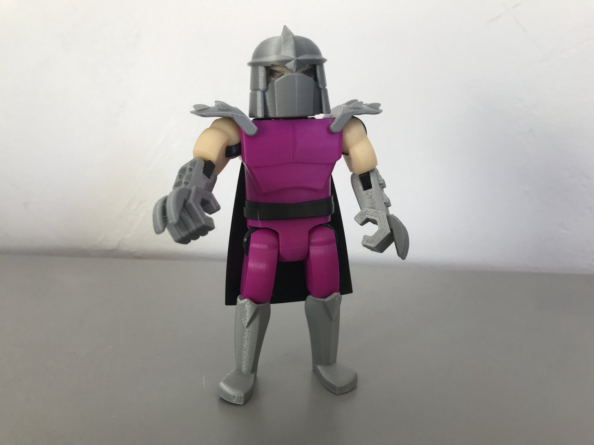 Hình nhân The Shredder trong bộ sưu tập TMNT Vol. III
