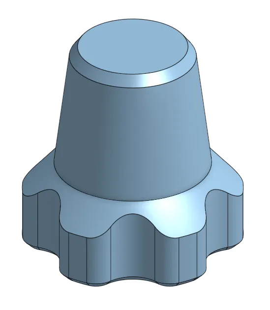 Nắp ống keo in 3D thiết kế nhanh chóng