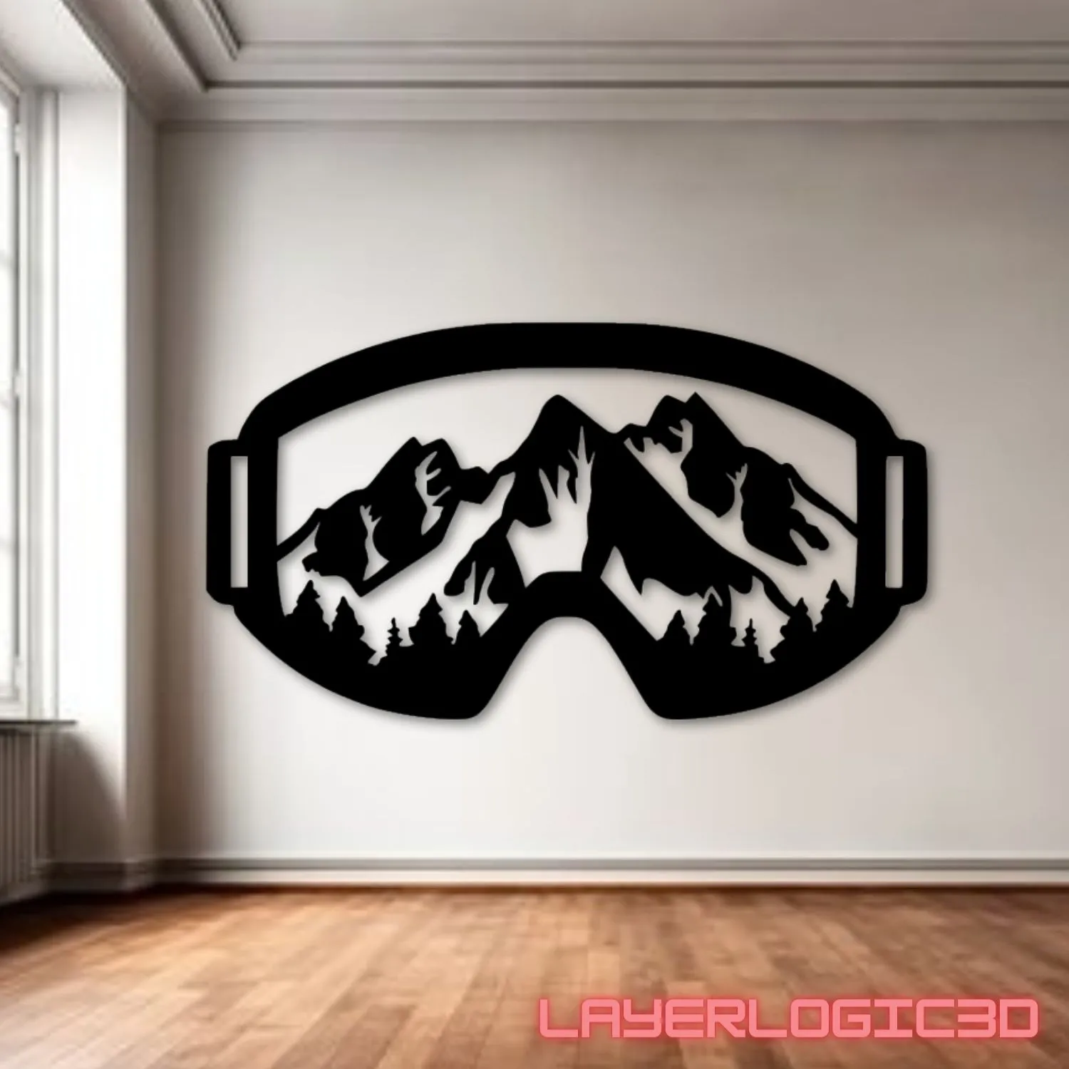 Nghệ thuật tường kính tuyết độc đáo