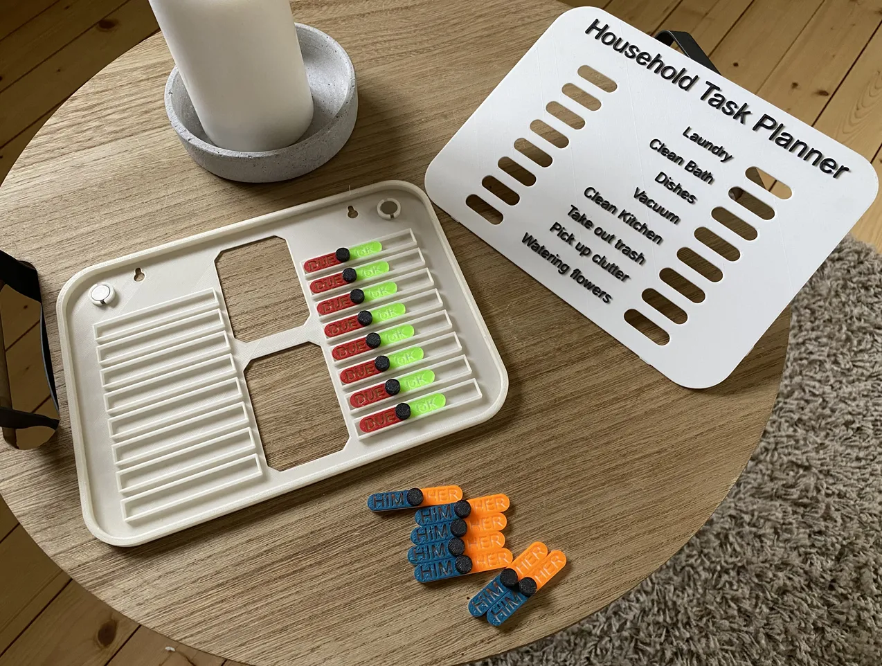 Kế hoạch công việc gia đình tiện lợi và thông minh