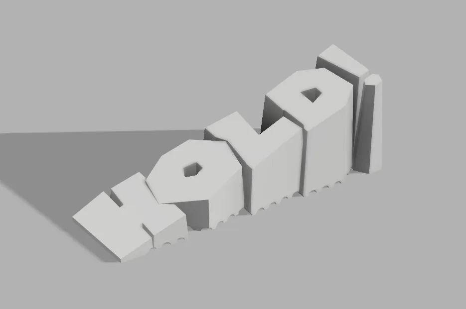 Giá đỡ cửa phong cách Super Mario 64