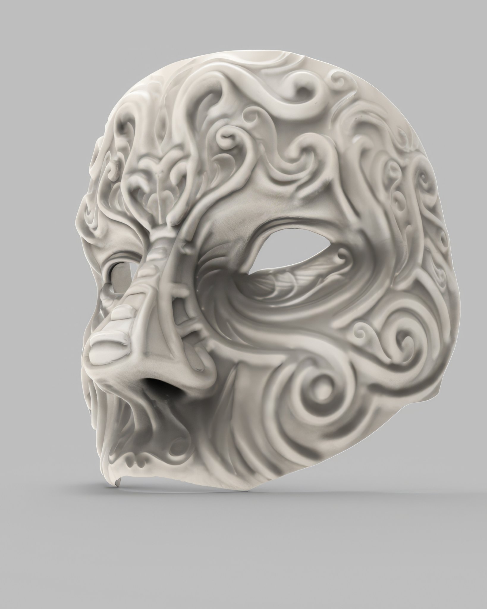 Mặt nạ dạ tiệc trang trí họa tiết filigree tinh xảo