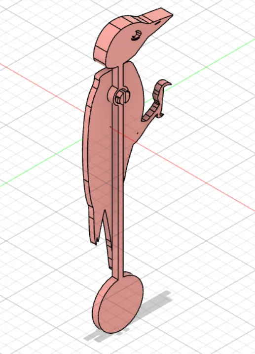 Đầu gỗ có thể điều chỉnh của chim gõ kiến V2