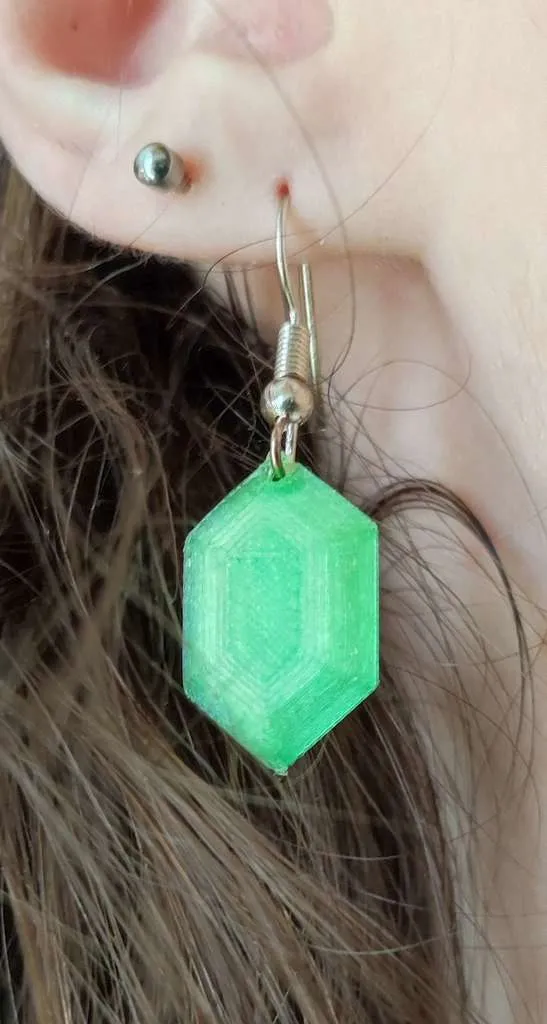 Khuyên tai Ruby từ Zelda