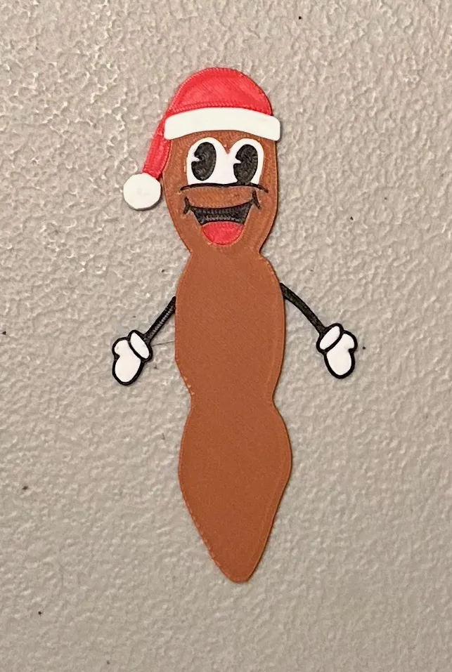 Nam châm Mr. Hankey nhiều màu sắc 4 màu