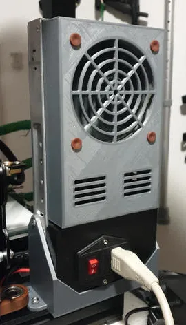 Giá đỡ PSU Meanwell LSR350 cho Ender 3 Pro trên thanh v-slot 40mm