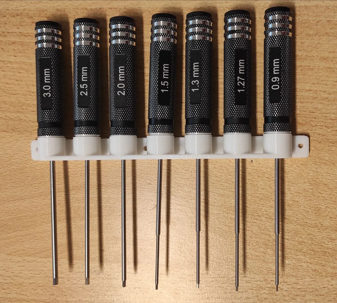 Giá đỡ chìa khóa Allen 7 chấu với bảo vệ chống lăn