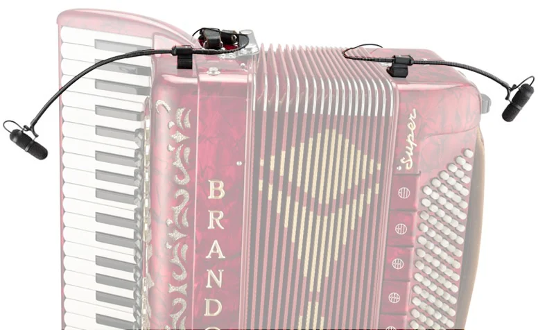 Kẹp micro DPA4099 cho đàn accordion