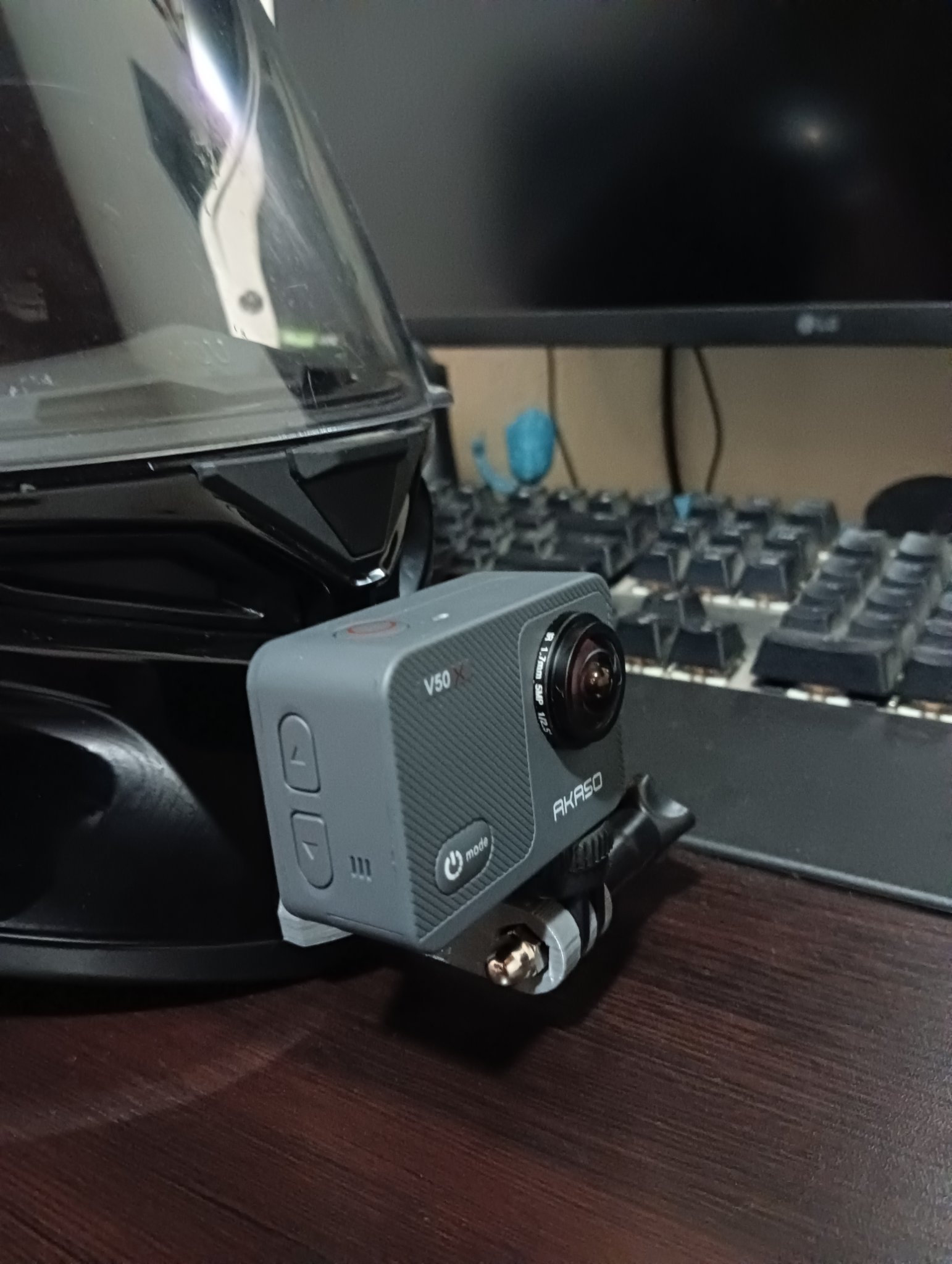 Giá đỡ camera hành động cho mũ bảo hiểm AGV K1/K1 S