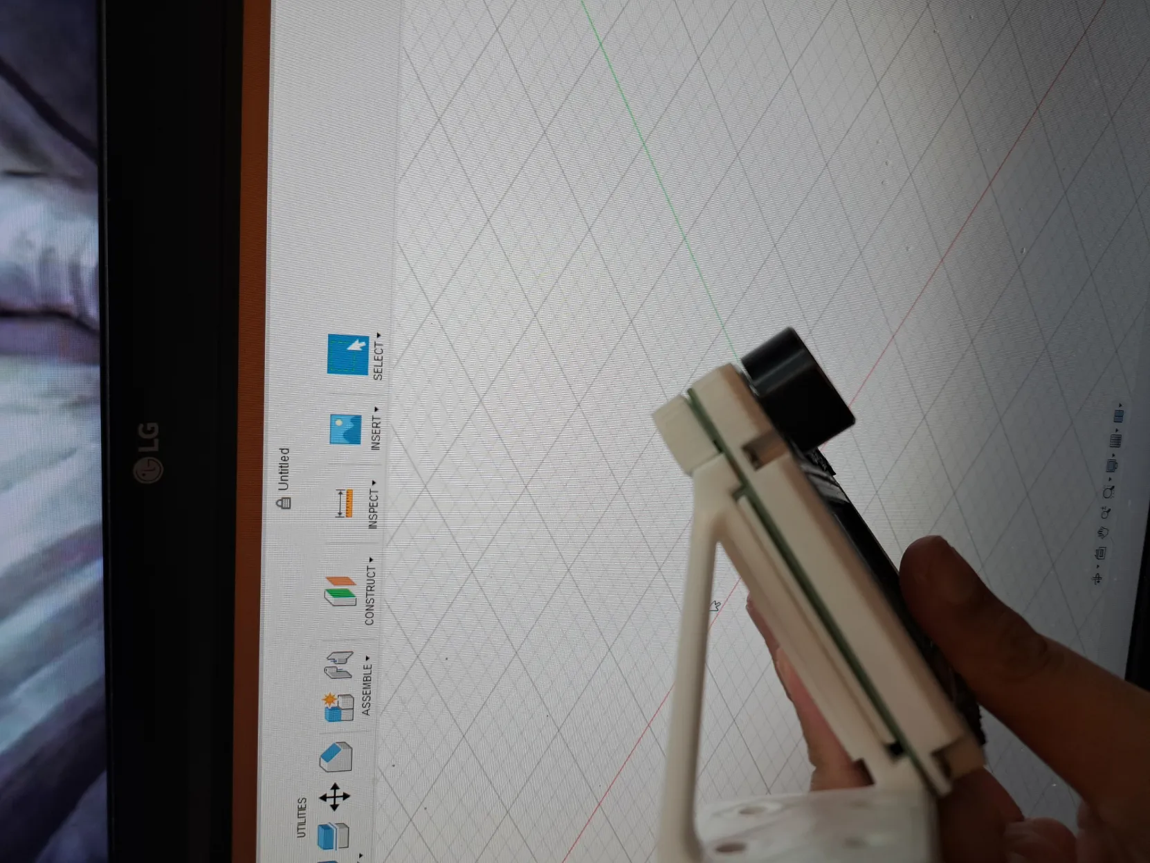 Mặt sau cho mô-đun hiển thị thấp gọn Ender 3