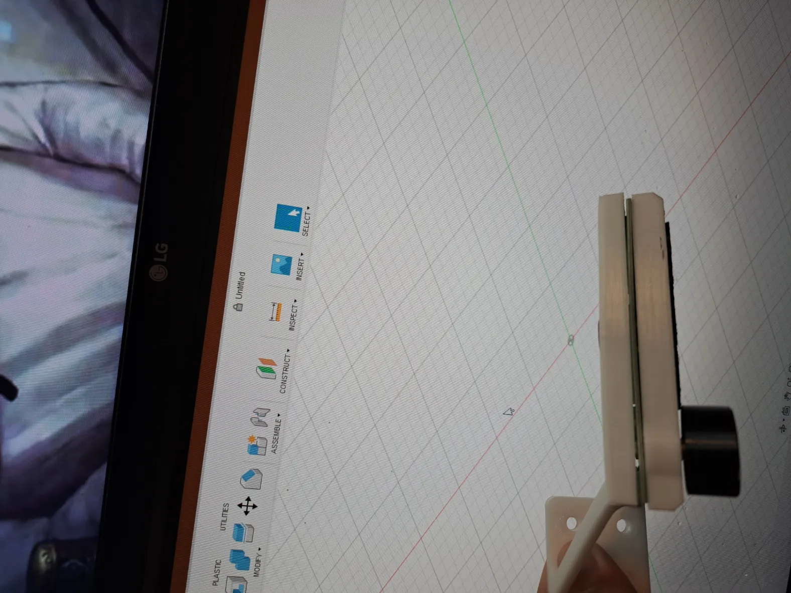 Mặt sau cho mô-đun hiển thị thấp gọn Ender 3