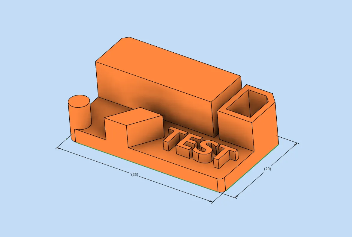 Mô hình kiểm tra dòng chảy cho máy in 3D nhanh chóng