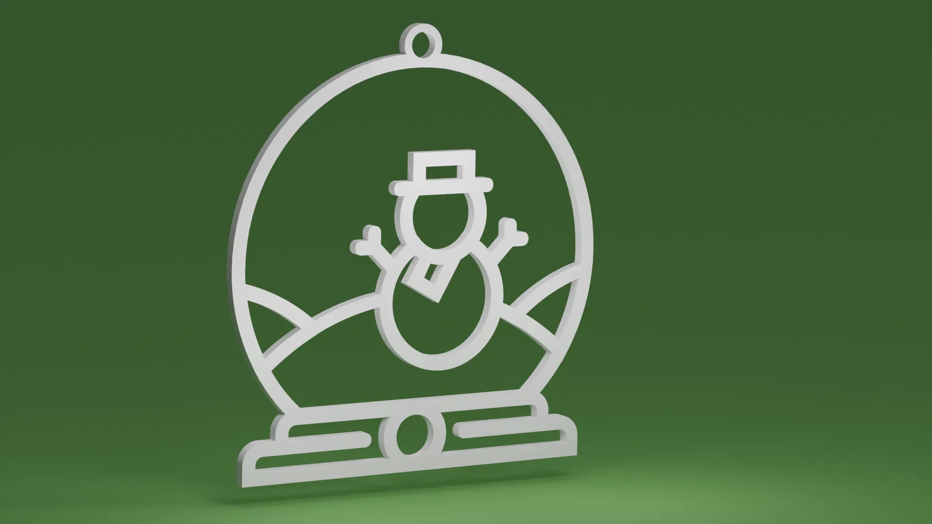 Quả cầu tuyết trang trí cây thông Giáng sinh