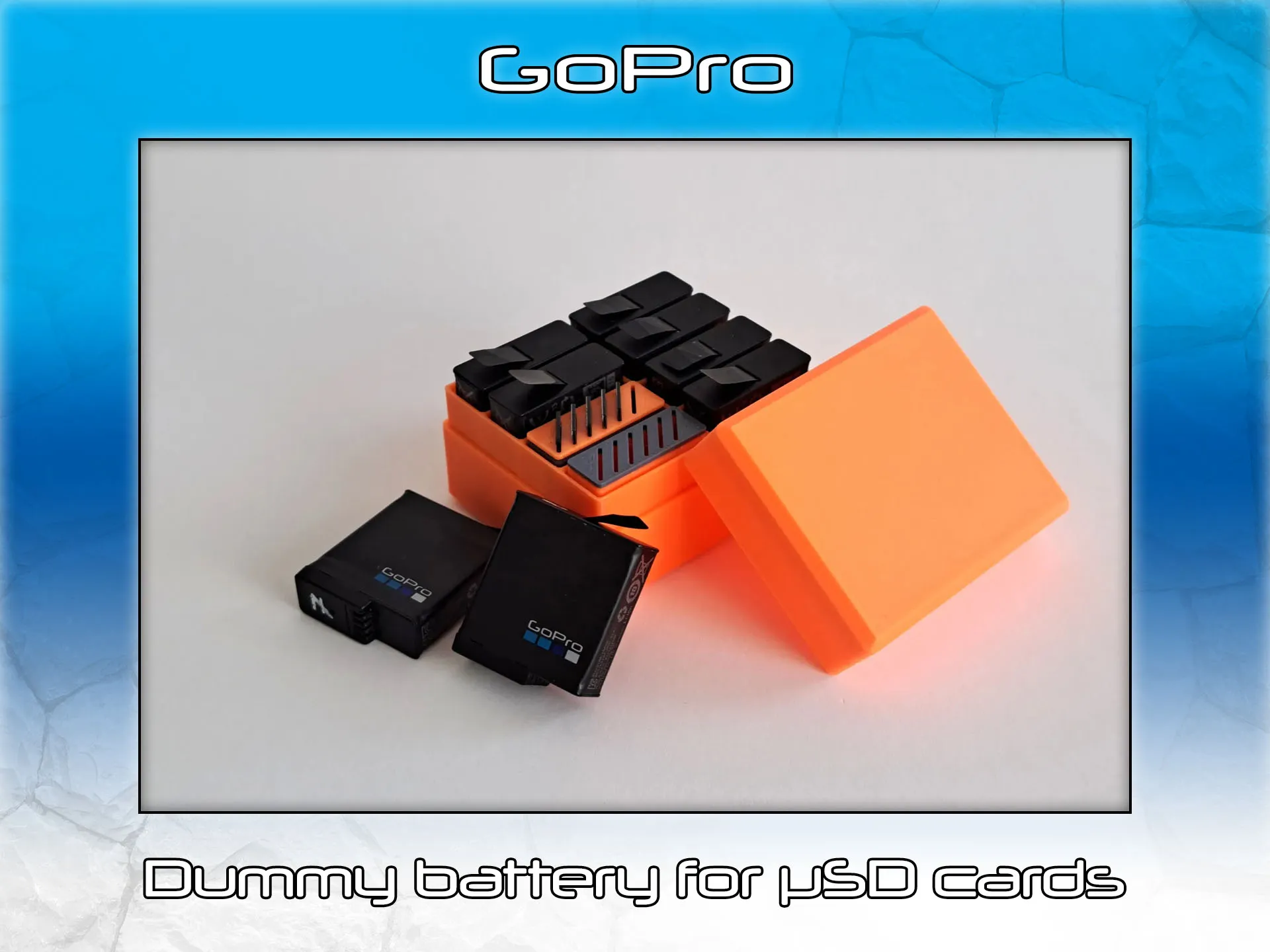 Pin giả cho thẻ nhớ µSD dùng trong hộp pin