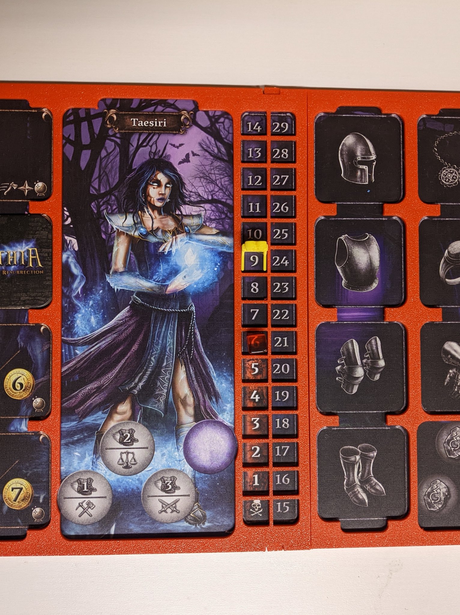 Bảng phủ người chơi Euthia tách rời 2 phần