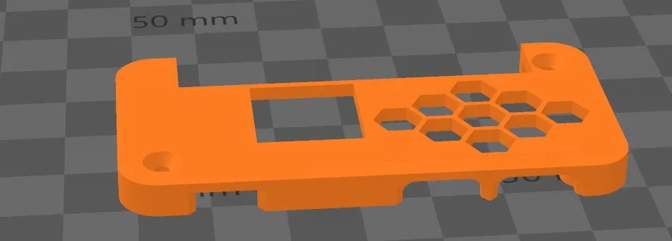 Vỏ máy Radxa Zero kiểu tổ ong với cải tiến thông gió