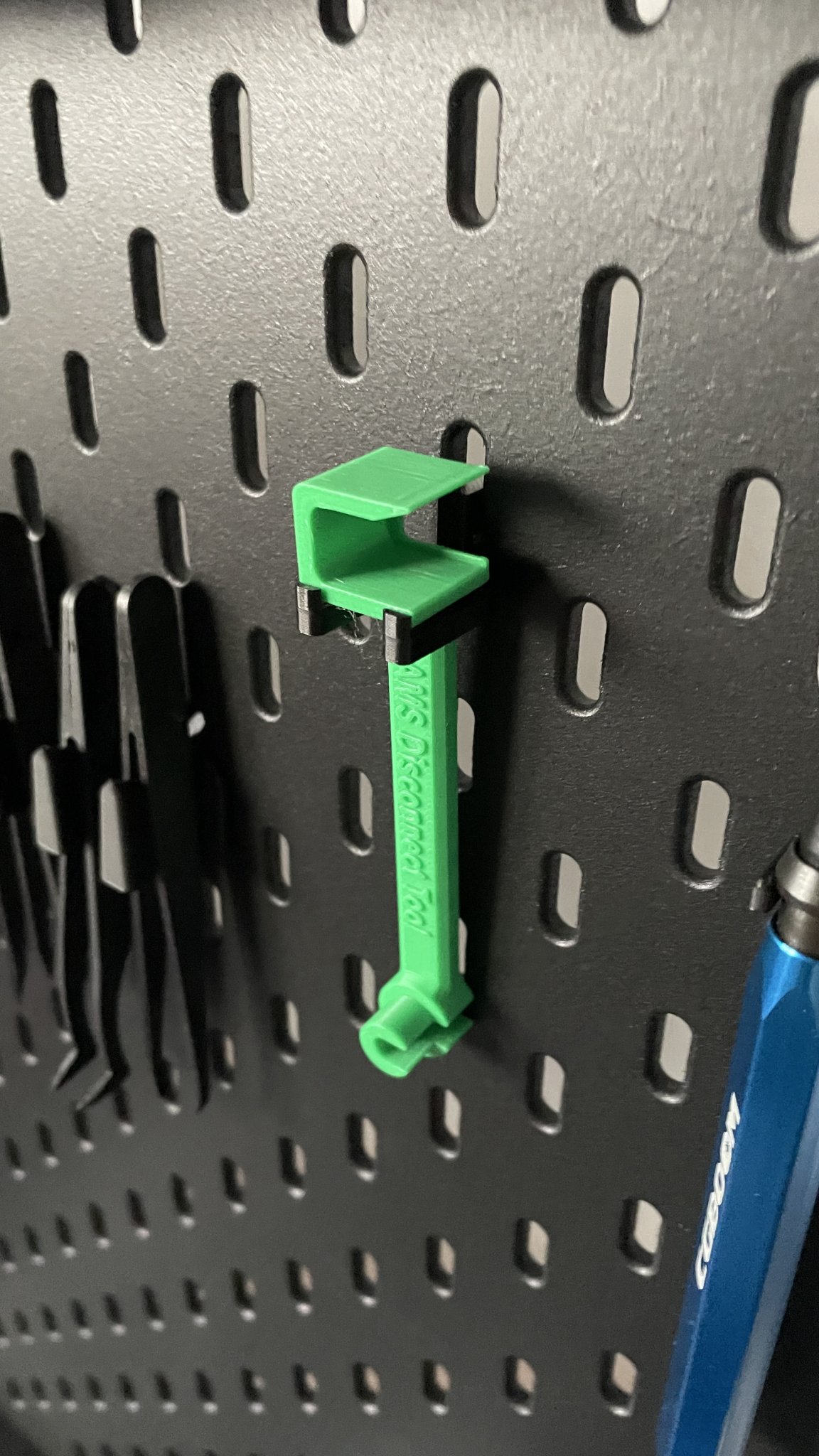 Móc Skadis cho công cụ ngắt kết nối AMS Bambulab