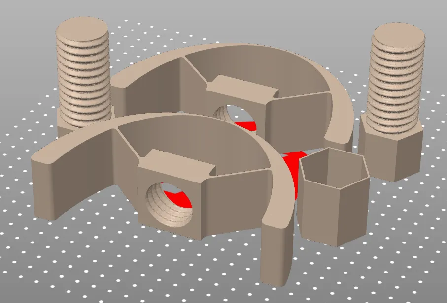 Kẹp mũ với cơ chế linh hoạt giúp giãn nở đều