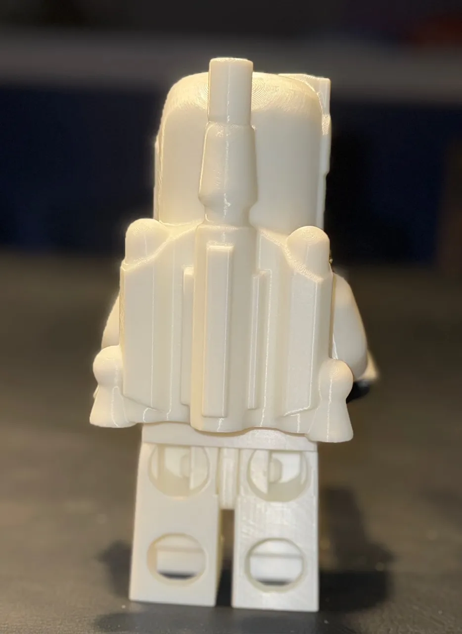 Nhân vật Boba Fett - MegaFigure trắng kích thước 500%