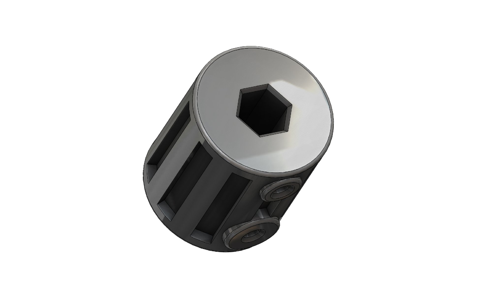 Bộ chuyển đổi vuông 3/8 sang đầu lục giác 1/4