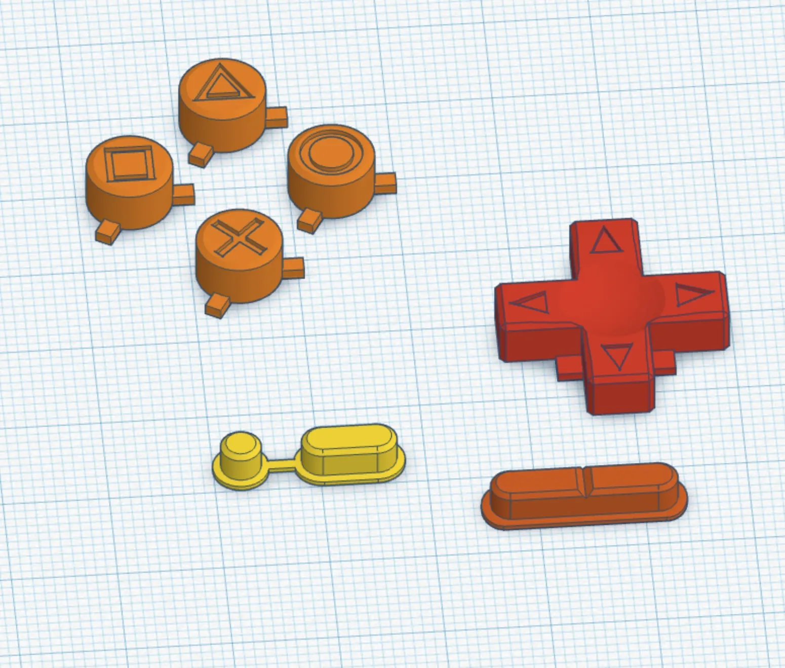 Nút thay thế tùy chỉnh cho Anbernic RG35XX