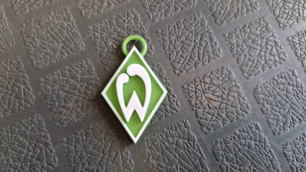 Móc khóa Werder Bremen phong cách thể thao