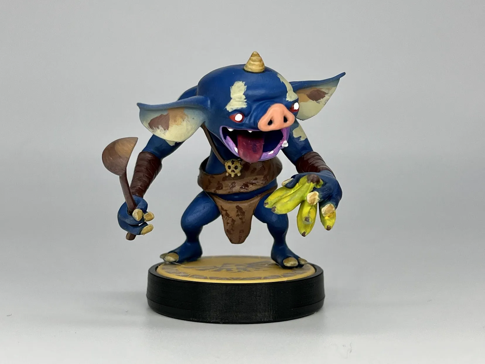 Bokoblin trong Zelda Breath of the Wild với đế amiibo