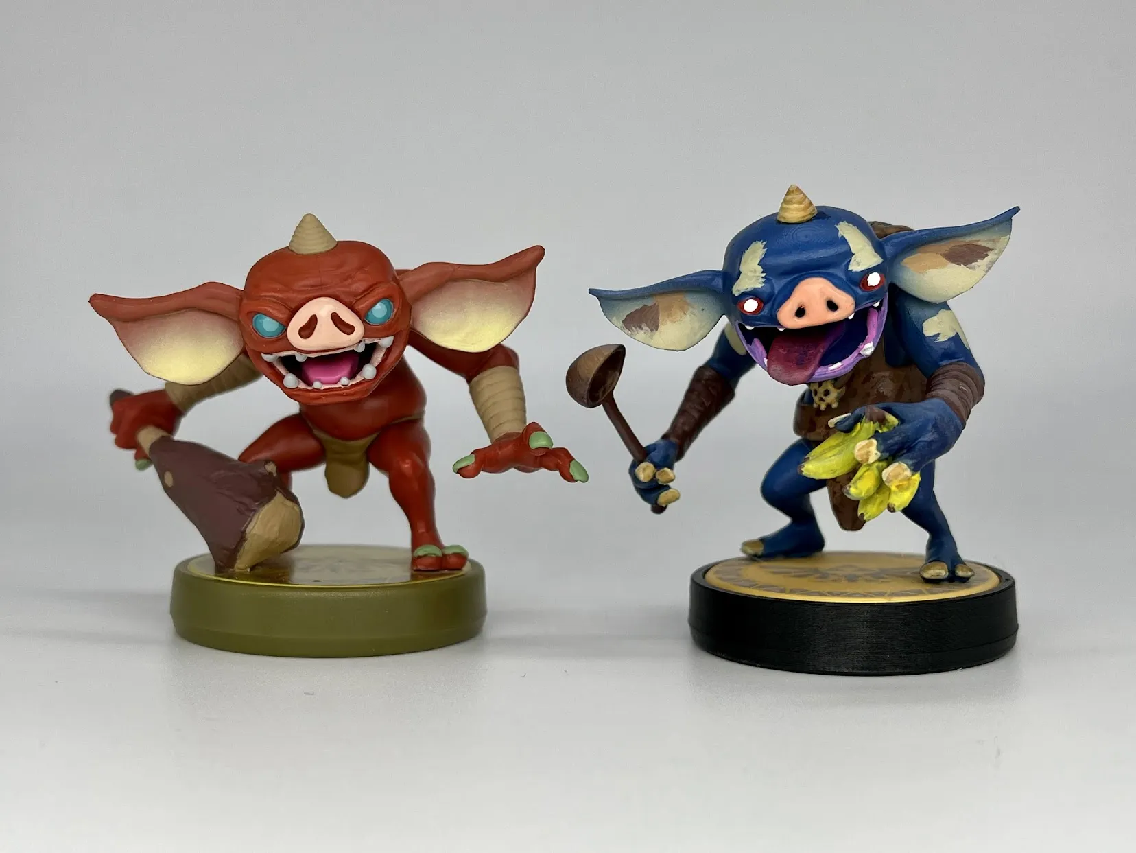 Bokoblin trong Zelda Breath of the Wild với đế amiibo