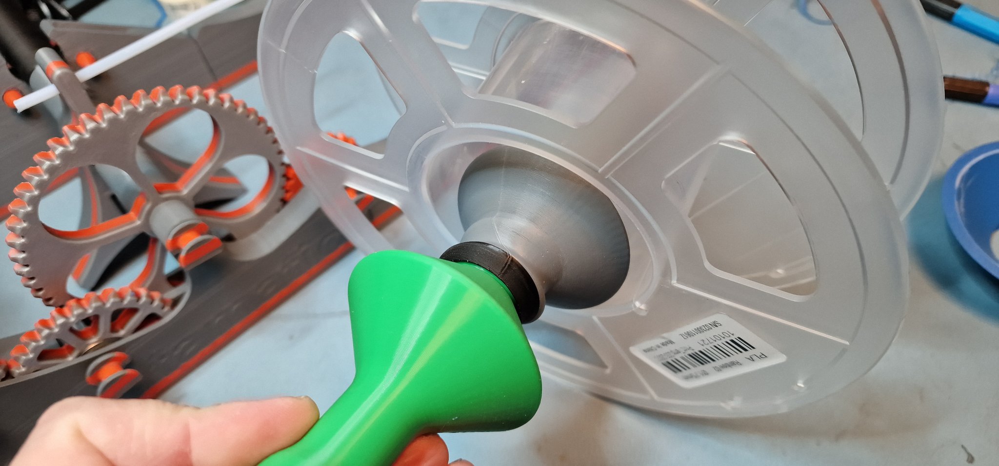 Nhẫn chuyển đổi cho máy cuộn filament Pastamatic 83mm