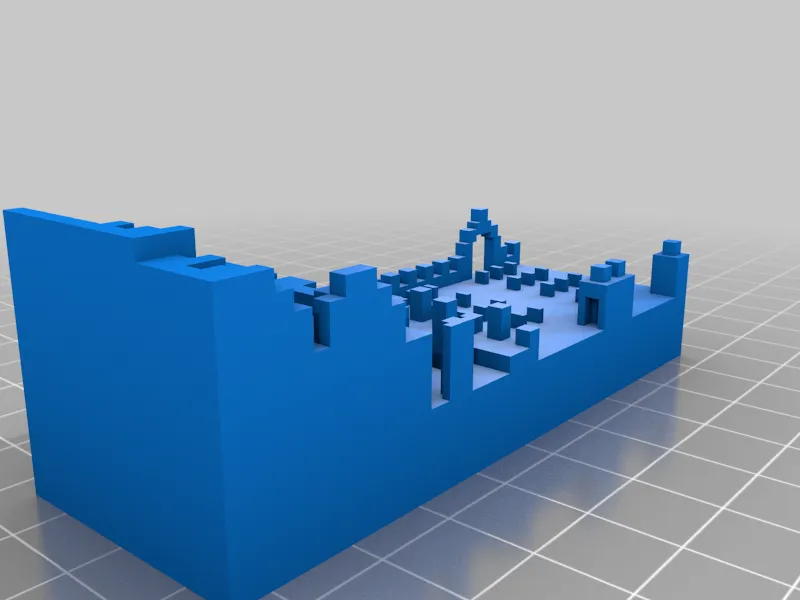 Bản đồ pixel thế giới Zelda 1 với các ô ghép kết hợp