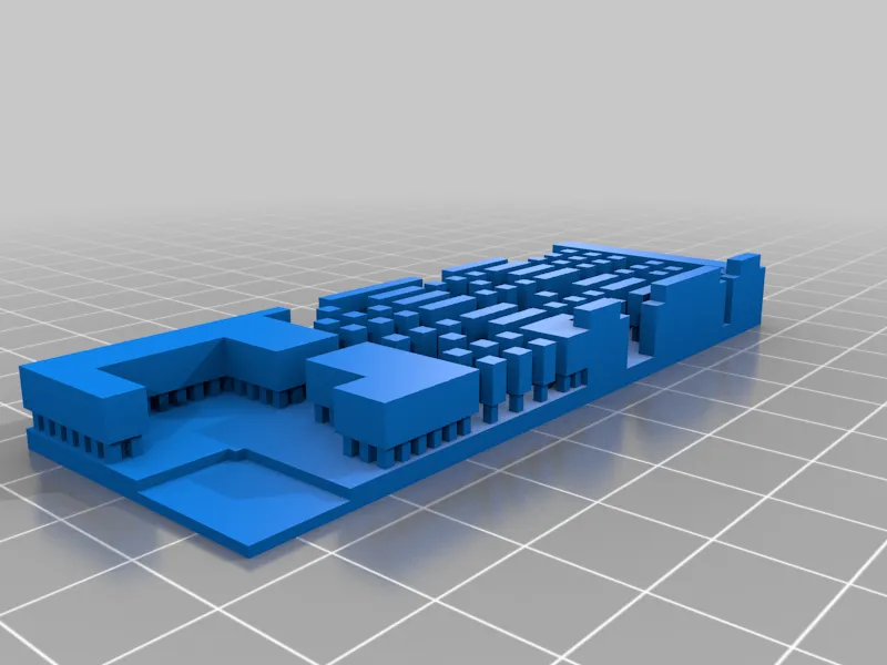 Bản đồ pixel thế giới Zelda 1 với các ô ghép kết hợp