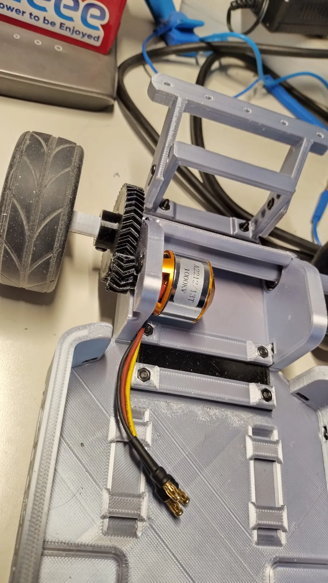 Giá đỡ động cơ A2212 cho khung xe 1/10 thích ứng - DKS-Basic của...