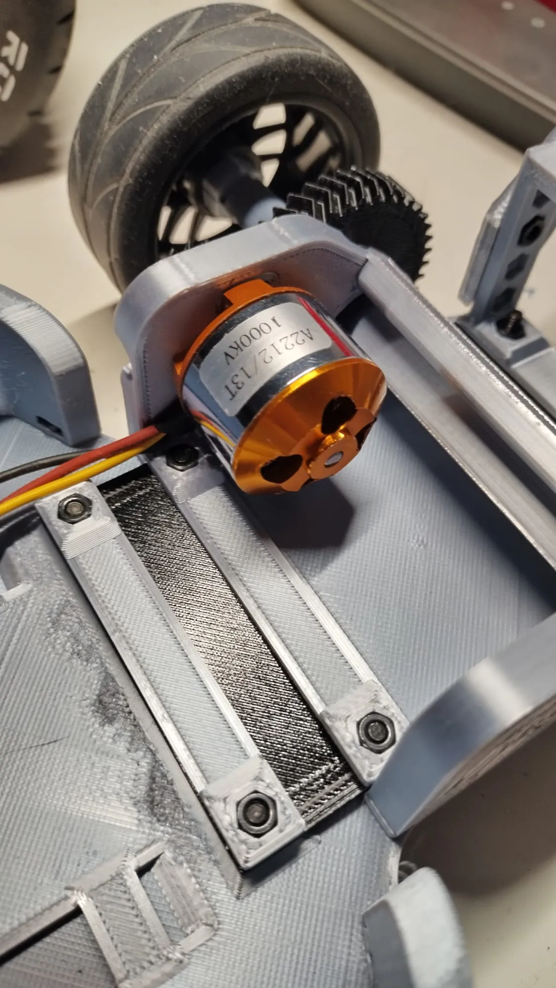 Giá đỡ động cơ A2212 cho khung xe 1/10 thích ứng - DKS-Basic của...