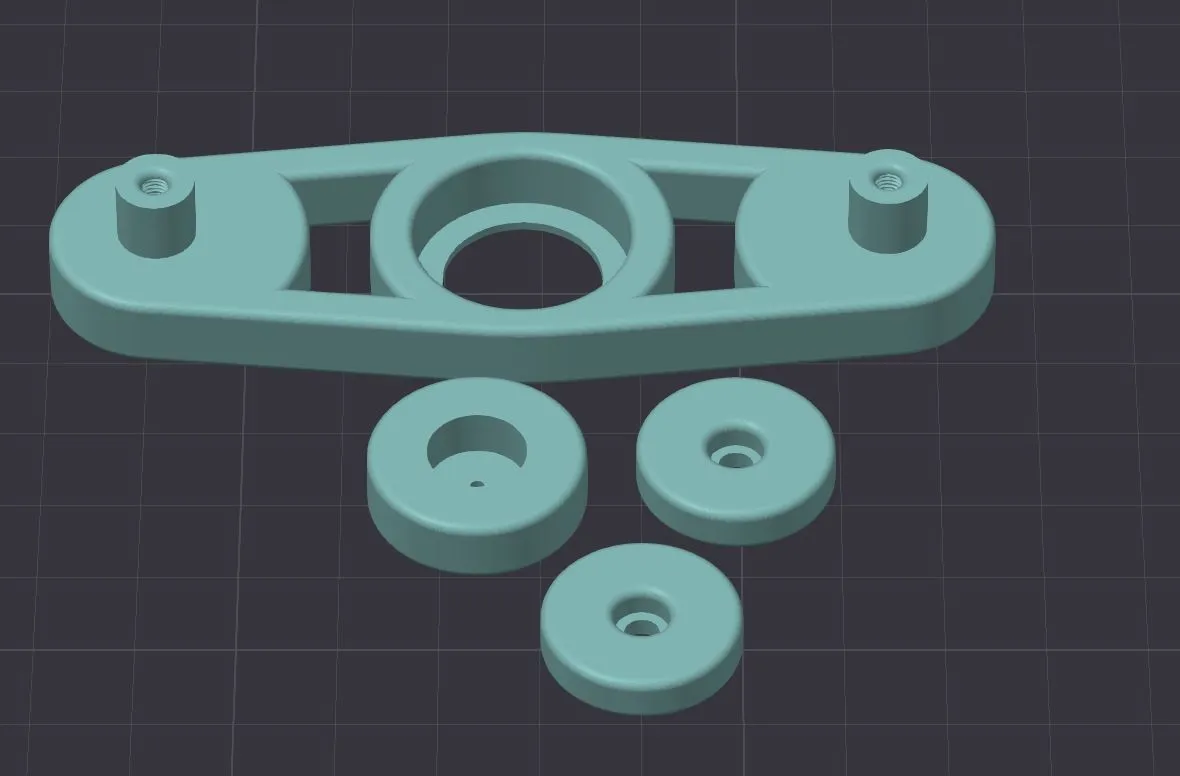 Công cụ xác định tâm cạnh 2" (50mm) với chèn thay thế