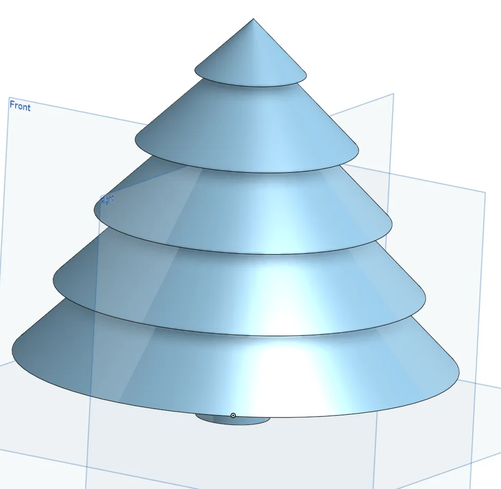 Đồ trang trí cây thông Giáng sinh dễ in 3D