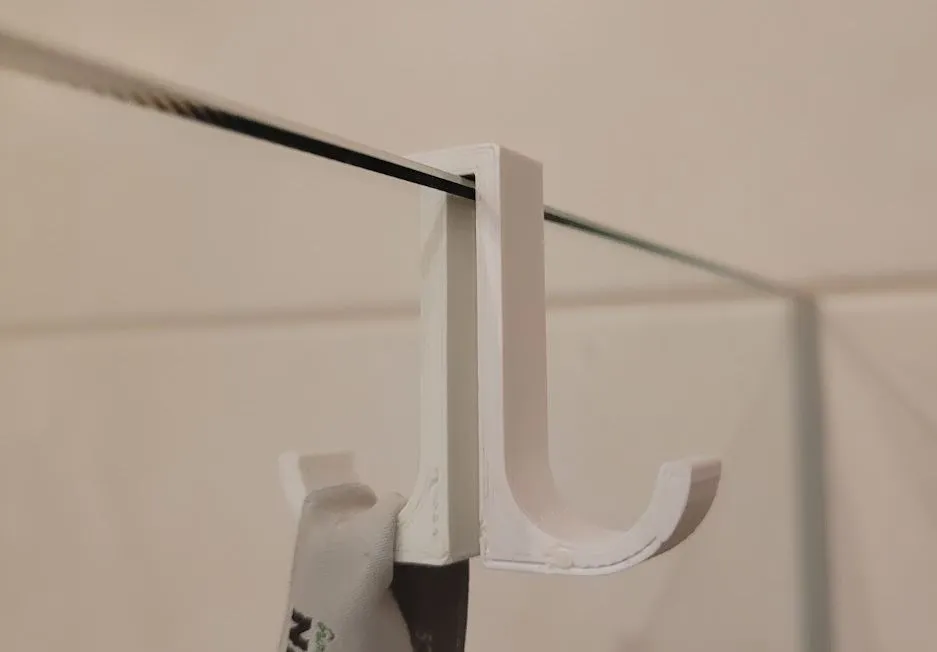 Giá treo khăn đôi cho cabin tắm Haken