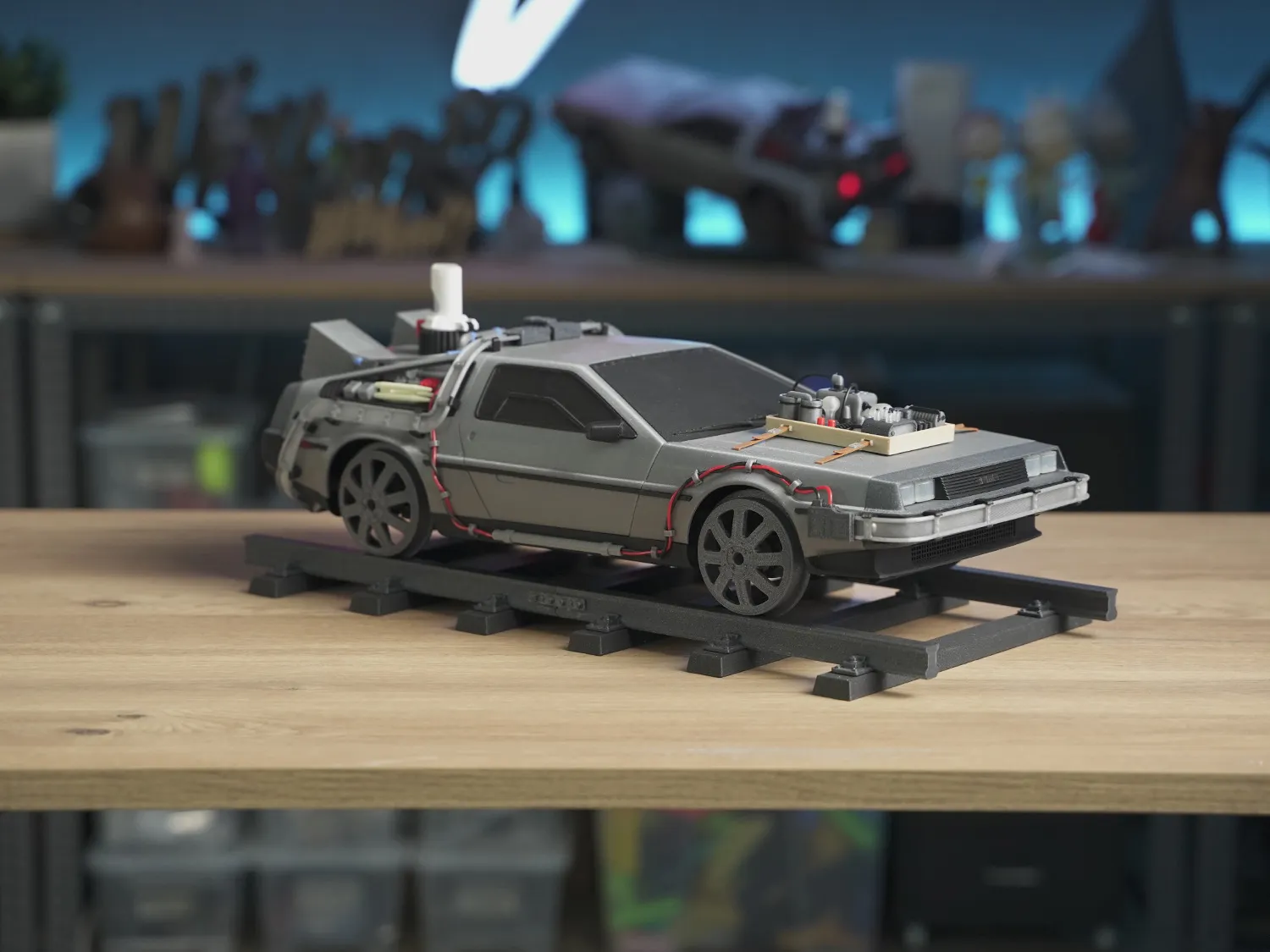Bánh xe tàu cho DeLorean RC BTTF 1/10