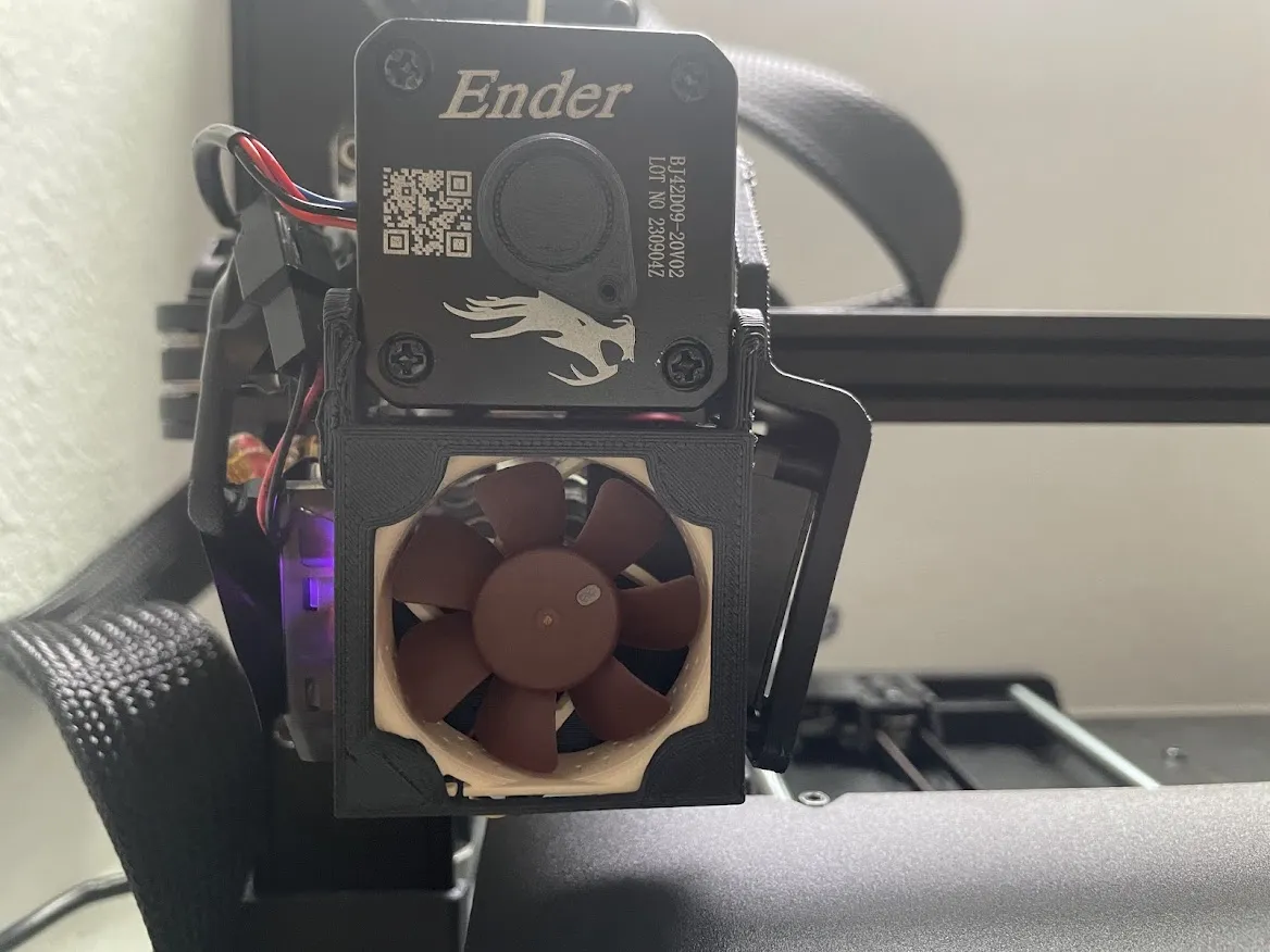 *Bộ tản nhiệt quạt 4010 cho máy in Ender 3 V3 SE*
