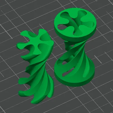 Mô hình đồ chơi xoáy không thể xuyên qua