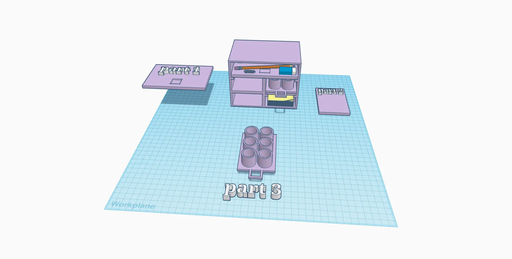 Giá đỡ dụng cụ vẽ đa năng cho nghệ sĩ