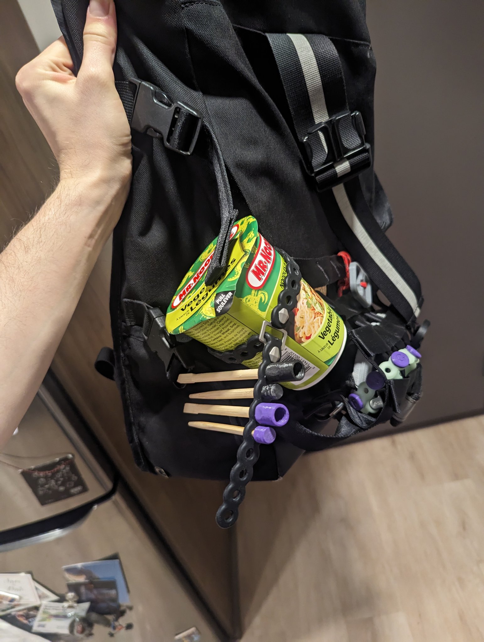 Bộ chuyển đổi đũa cắm trại gập lại tiện lợi