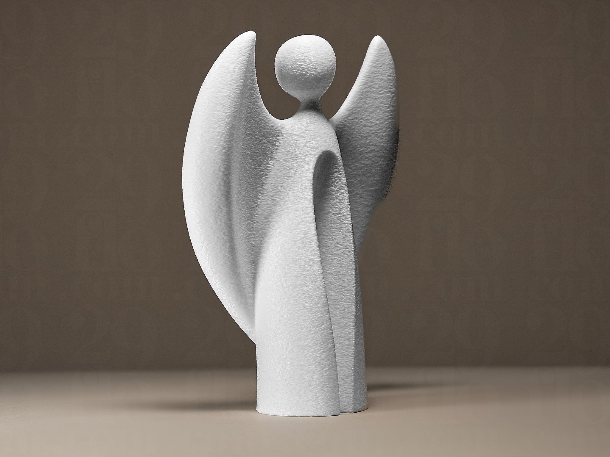 Tượng thiên thần hiện đại phong cách tối giản