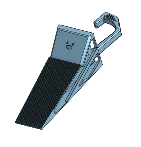 Chặn cửa có móc treo rời cho cửa cao