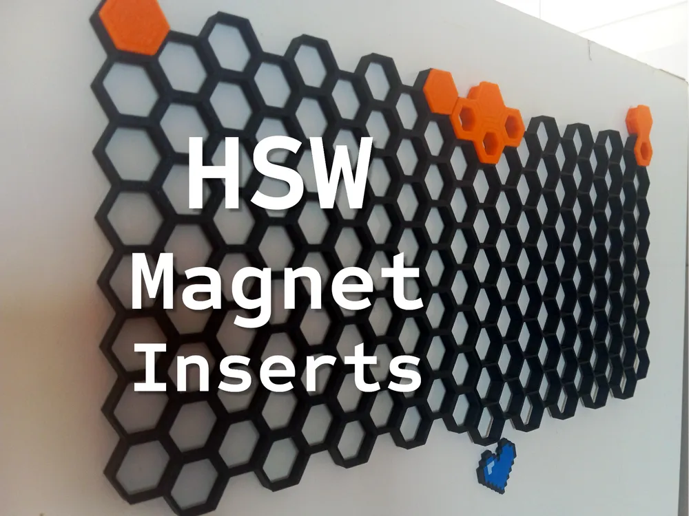 Nam châm chèn Honeycomb Storage Wall (HSW) 10x3mm